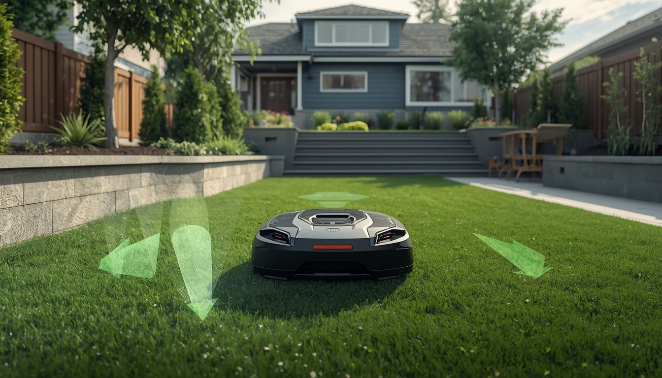 Hidden Costs of Wire-Free Robot Mowers 2 Robot mower accessories showing hidden ownership costs