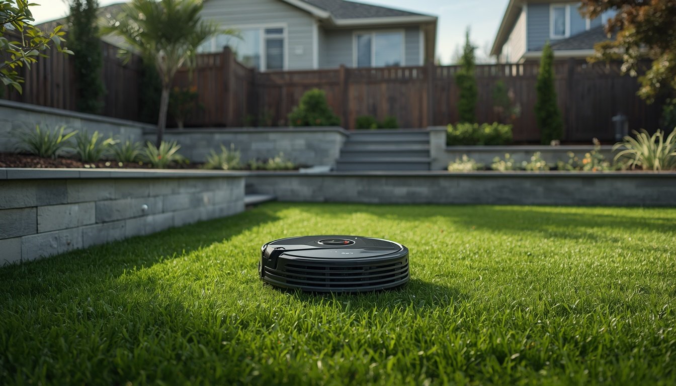 How Long Does It Take for a Robot Mower to Pay for Itself? 2 Homeowner calculating the payback period for a robot lawn mower